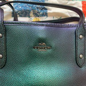 Coach Oil Slick Hologram Tote